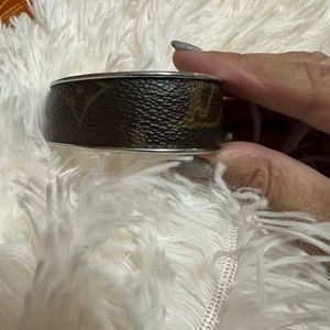 Louis Vuitton Repurposed Cuff Bracelet
